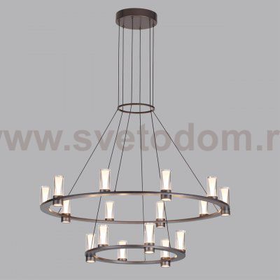 7143/110L HIGHTECH ODL26 Подвесной светильник  черный gun powder/акрилл/металл IP20 LED 93W 5960Лм 3000K 220V DEFANCE