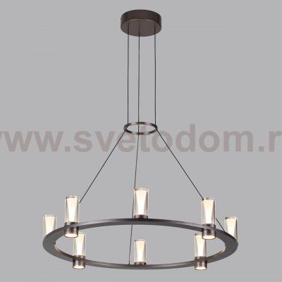 7143/55L HIGHTECH ODL26 Подвесной светильник  черный gun powder/акрилл/металл IP20 LED 45W 4260Лм 3000K 180° 220V DEFANCE