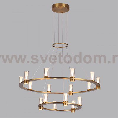 7144/110L HIGHTECH ODL26 Подвесной светильник  античная бронза/акрилл/металл IP20 LED 93W 5960Лм 3000K 180° 220V DEFANCE