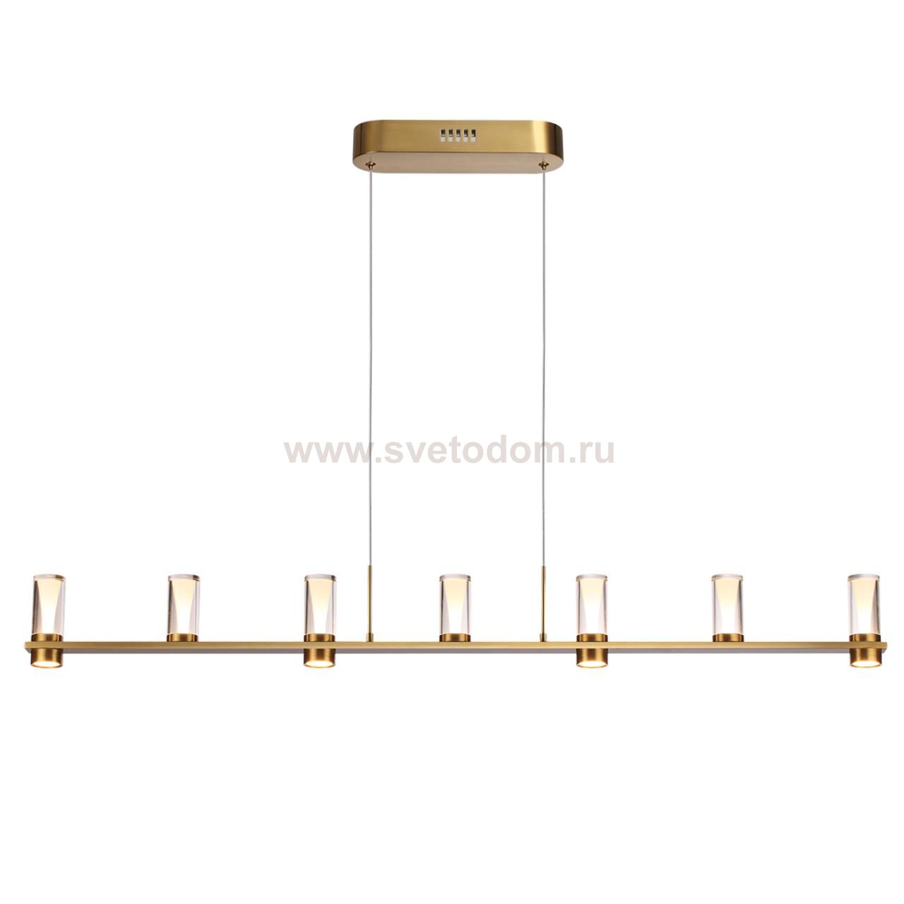 7144/45L HIGHTECH ODL26 Подвесной светильник  античная бронза/акрилл/металл IP20 LED 40W 2470Лм 3000K 180° 220V DEFANCE