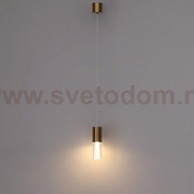 7144/4L HIGHTECH ODL26 Подвесной светильник  античная бронза/акрилл/металл IP20 LED 4W 280Лм 3000K 180° 220V DEFANCE