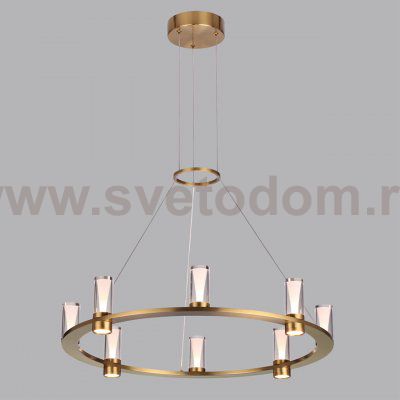 7144/55L HIGHTECH ODL26 Подвесной светильник  античная бронза/акрилл/металл IP20 LED 45W 4260Лм 3000K 180° 220V DEFANCE