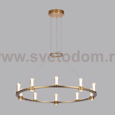 7144/70L HIGHTECH ODL26 Подвесной светильник  античная бронза/акрилл/металл IP20 LED 60W 3830Лм 3000K 180° 220V DEFANCE