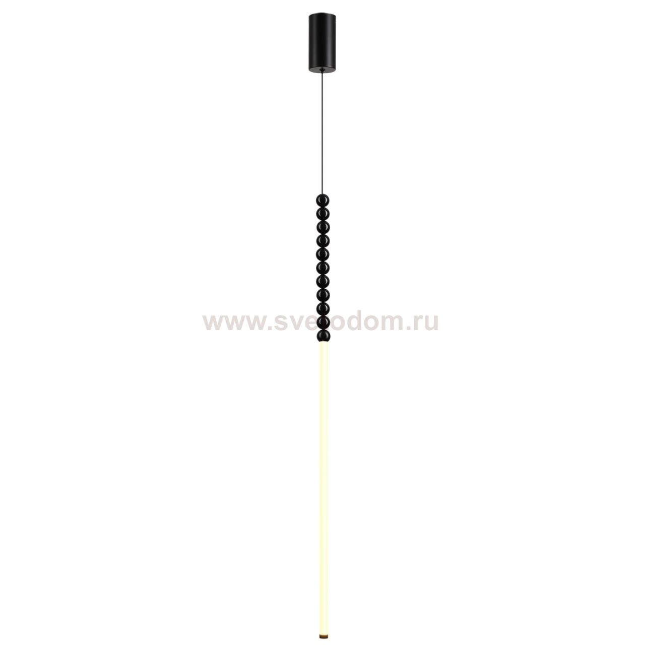 7149/12L HIGHTECH ODL26 Подвесной светильник  черный/акрилл/металл IP20 LED 12W 800Лм 3500K 300° 220V MONELLA