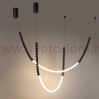 7149/24CL HIGHTECH ODL26 Потолочный светильник  черный/акрилл/металл IP20 LED 25W 1600Лм 3500K 300° 220V MONELLA