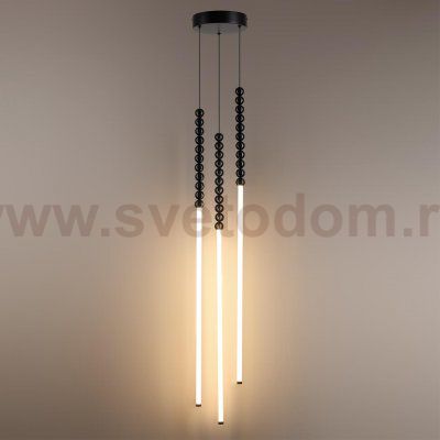 7149/33L HIGHTECH ODL26 Подвесной светильник  черный/акрилл/металл IP20 LED 32W 2200Лм 3500K 300° 220V MONELLA