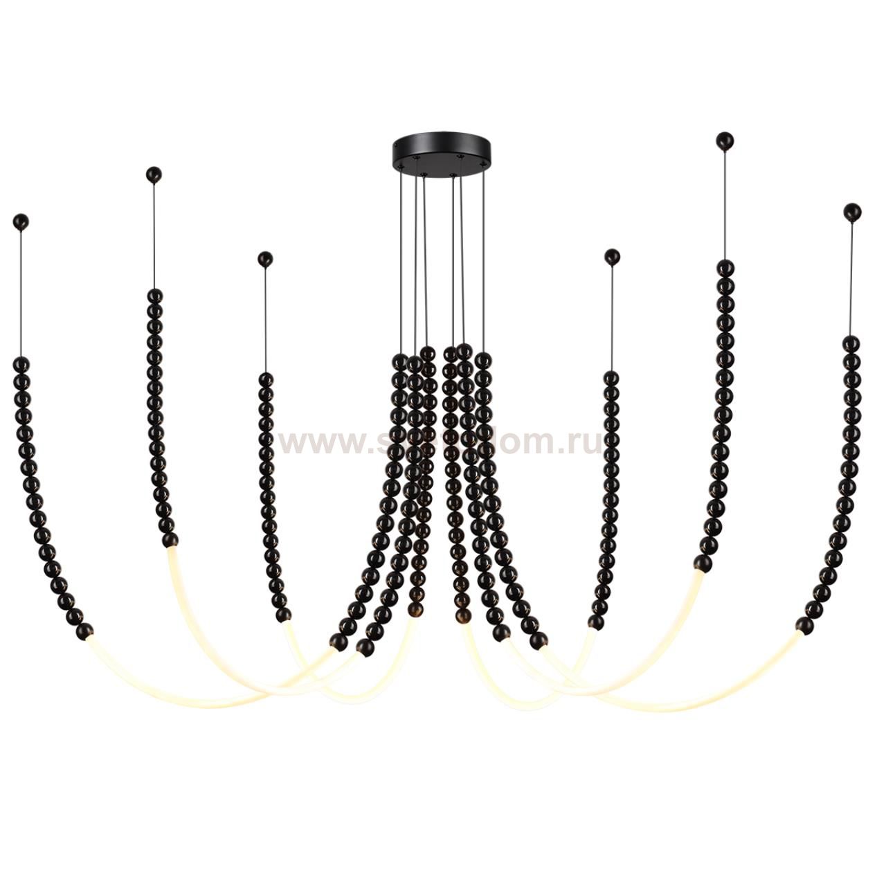 7149/70L HIGHTECH ODL26 Подвесной светильник  черный/акрилл/металл IP20 LED 70W 4300Лм 3500K 300° 220V MONELLA