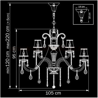 Люстра подвесная Lightstar 715187 Nativo