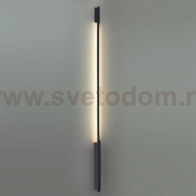 7155/100 HIGHTECH ODL26 Прямой элемент для инсталяции  черный/cиликон/металл IP20 LED 14W 491Лм 3000K 120° 24V FINO