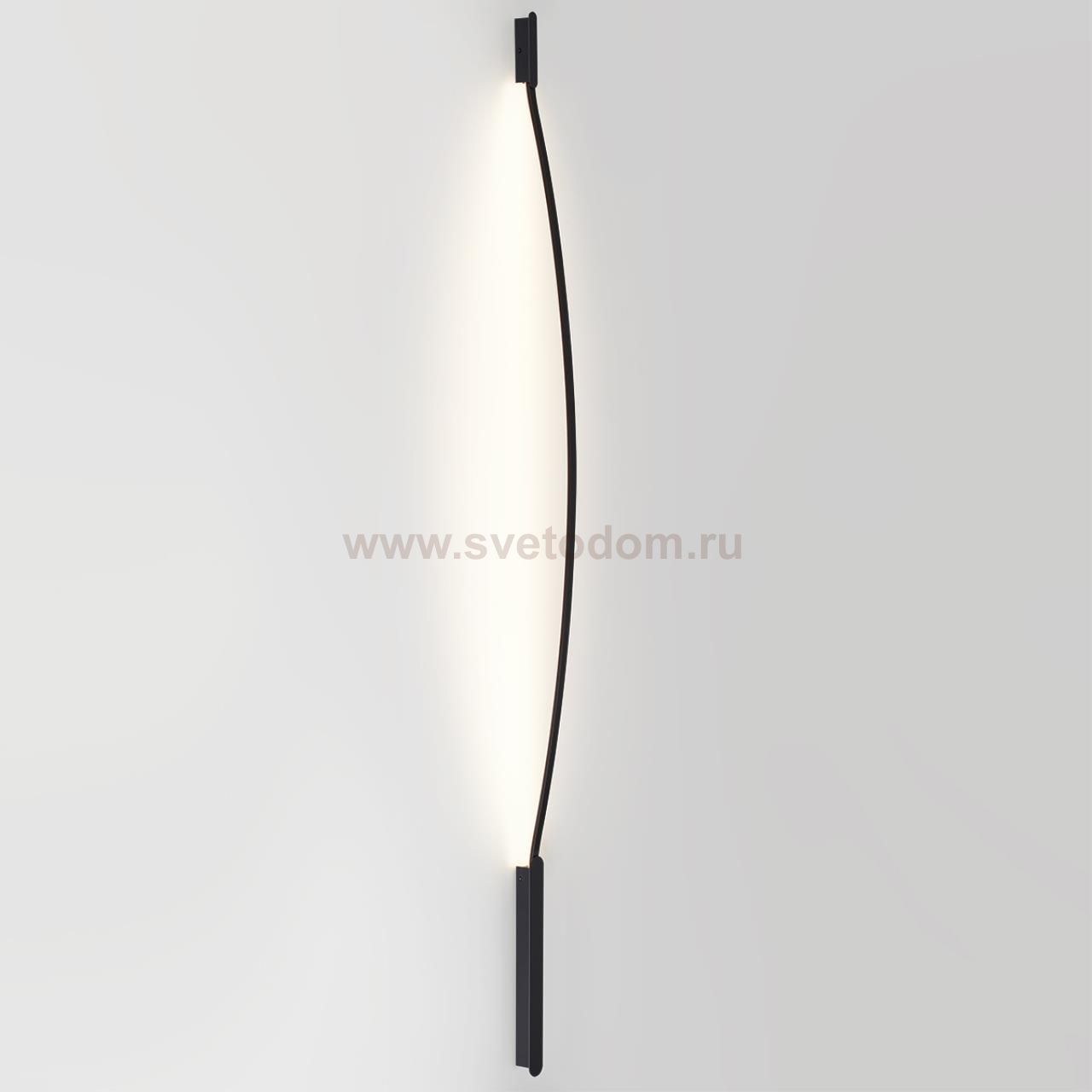 7155/150D HIGHTECH ODL26 Дуговой элемент для инсталяции  черный/cиликон/металл IP20 LED 21W 583Лм 3000K 120° 24V FINO