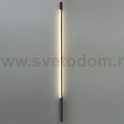 7155/150 HIGHTECH ODL26 Прямой элемент для инсталяции  черный/cиликон/металл IP20 LED 21W 685Лм 3000K 120° 24V FINO