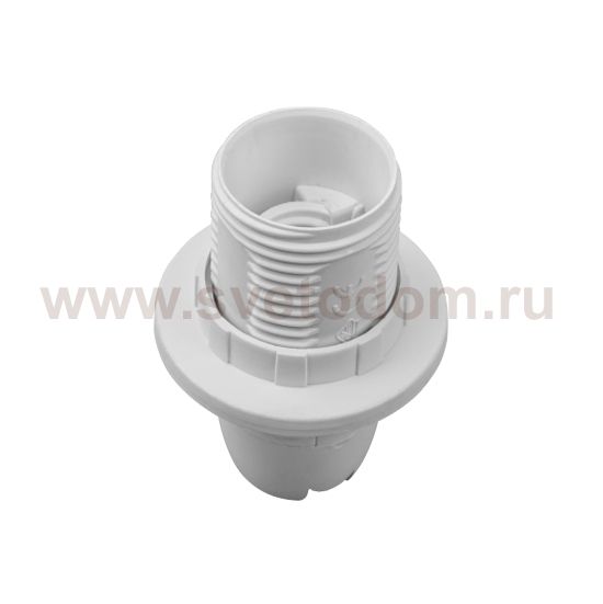 Патрон электрический Navigator 71 602 NLH-PL-R1-E14 пластик люстровый с кольцом