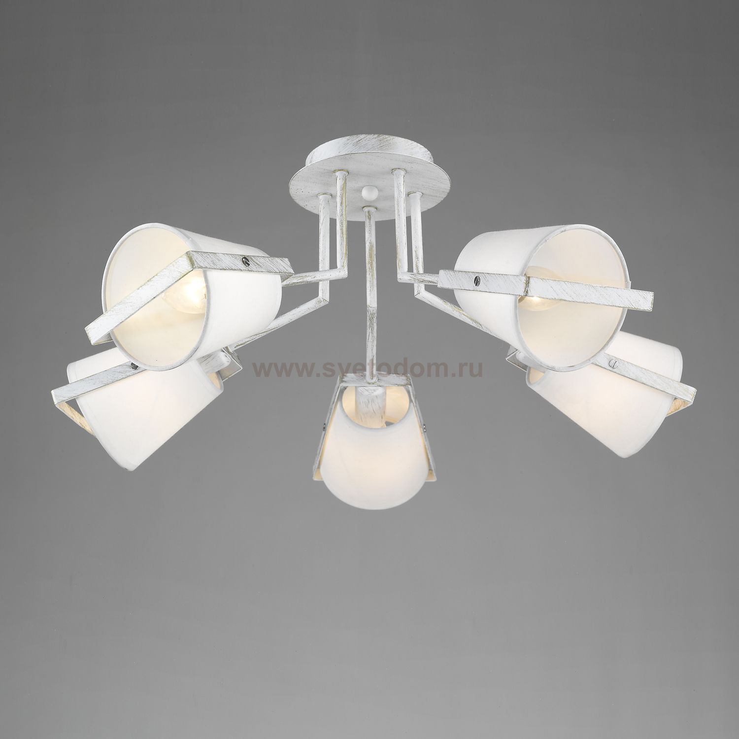 Люстра белая потолочная Colosseo 71626/5C