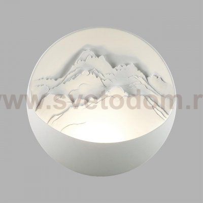 7168/6WL HIGHTECH ODL26 Настенный светильник  белый/гипс/металл IP20 LED 12W 3000K 220-240V MONTANA