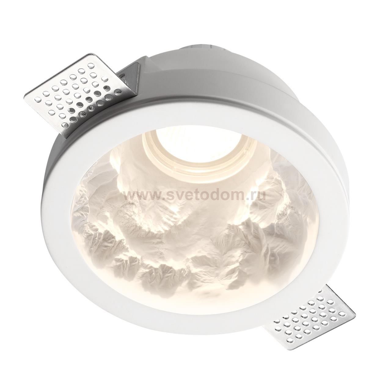 7168/7CL HIGHTECH ODL26 Потолочный светильник  белый/гипс/металл IP20 LED 7W 816Лм 3000K 60° 220-240V MONTANA