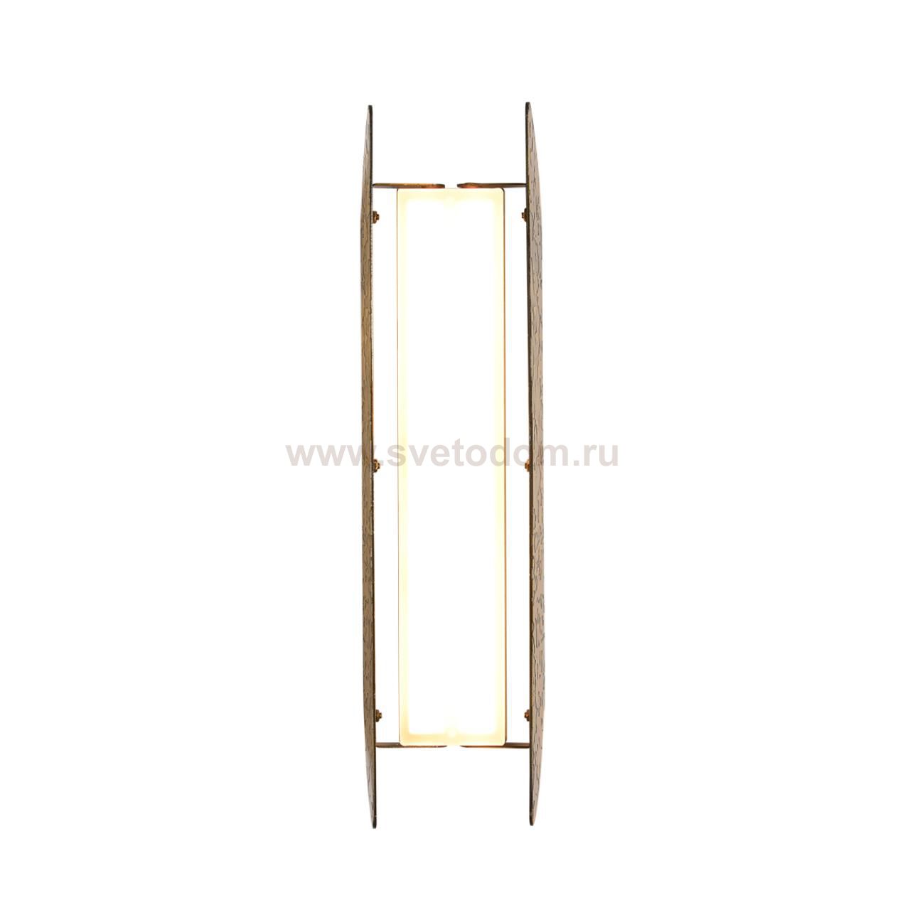 7173/10WL HIGHTECH ODL26 Настенный светильник  металл/бронза/акрил IP20 LED 10W 3000K 220-240V BRANDO