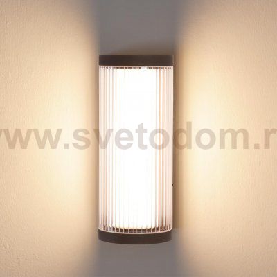 7180/12WL NATURE ODL26 Настенный светильник  коричневый/акрил/металл IP65 LED 12W 750Лм 3000K 162° 220-240V CORTENA