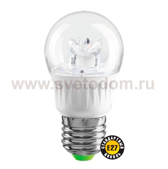 Лампа Navigator 71 855 NLL-G45-7-230-2.7K-E27-CL