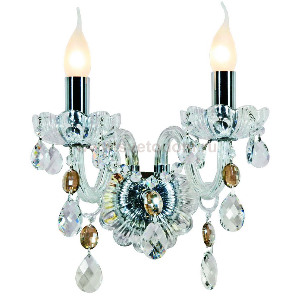 Светильник бра Favourite 7186-2W Cristallo Bianco