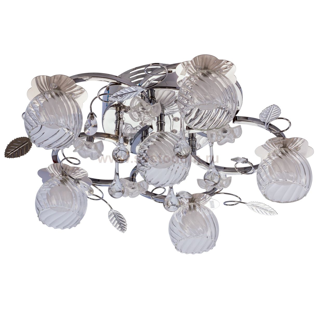 Потолочный светильник Экономсвет 7190/6CR RC MIXLED