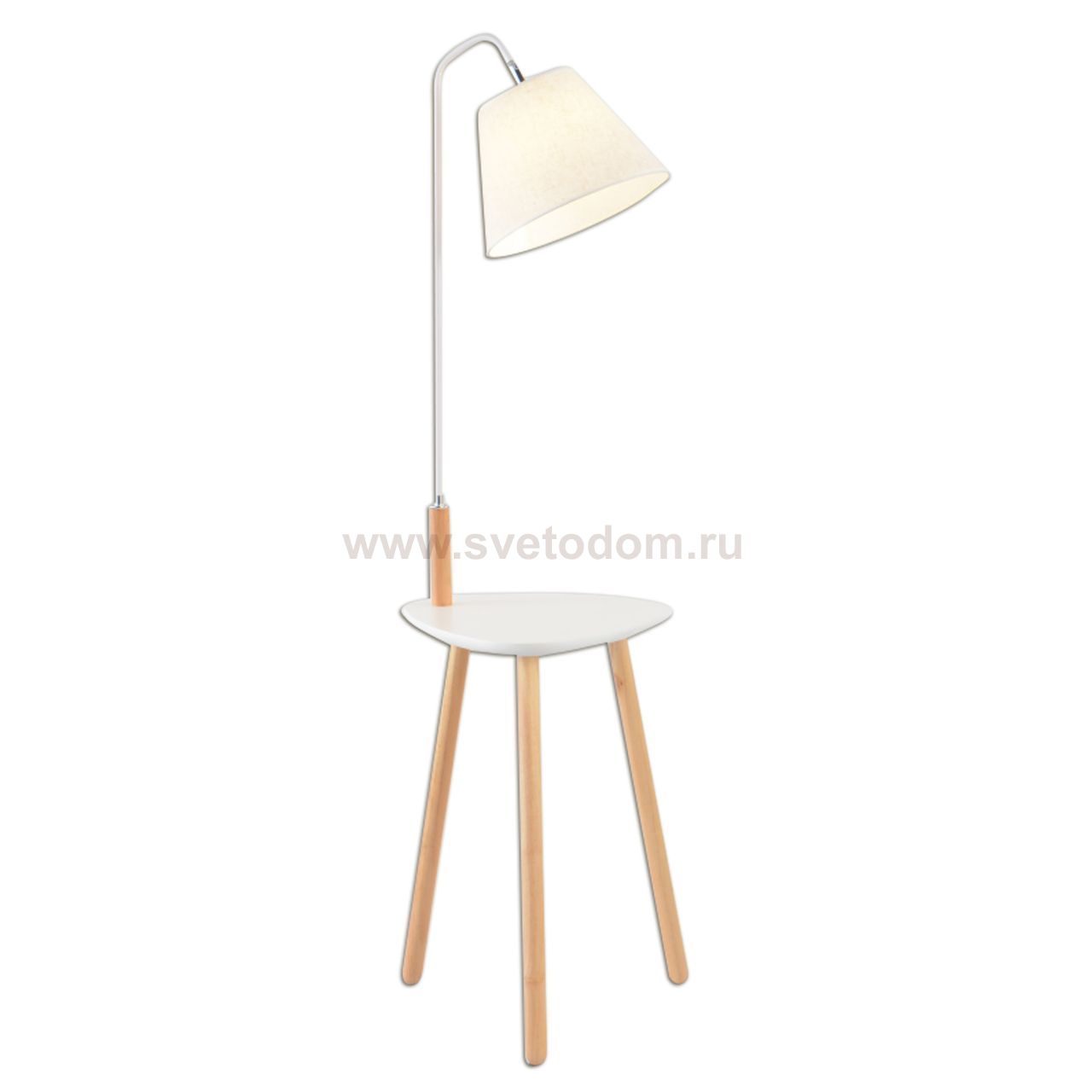 Торшер СУРЕН белый d40 h150 E27 1*40W Kink light 7195,01