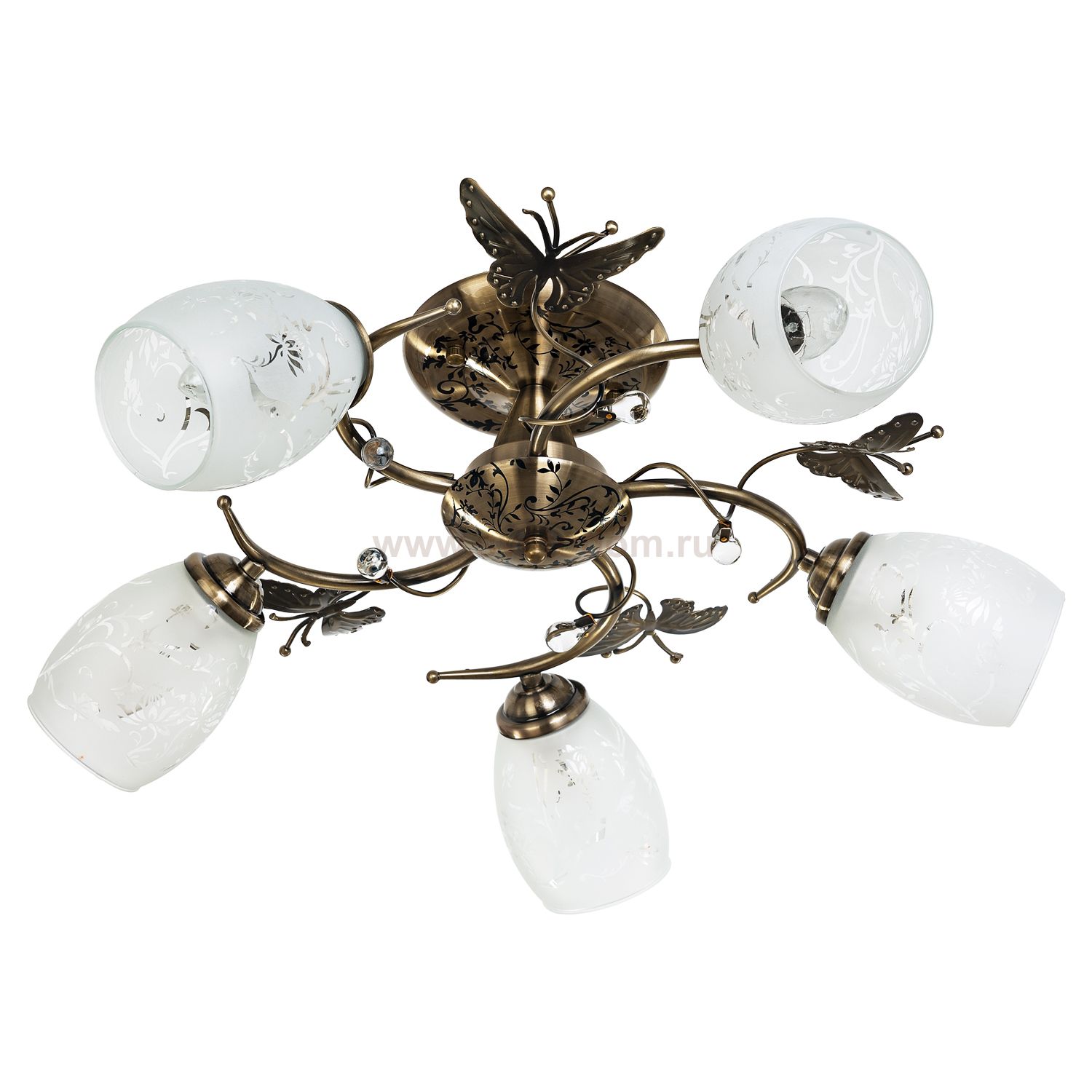 Люстра классическая Экономсвет 720LM/5AB WT