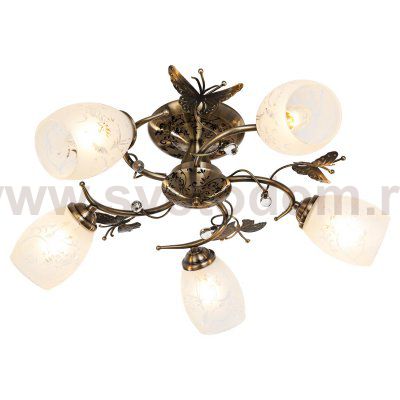 Люстра классическая Экономсвет 720LM/5AB WT