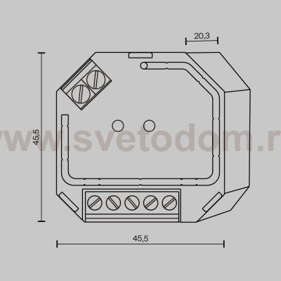 Диммер Lighting control 721019