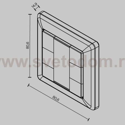 Панель управления Lighting control 721041