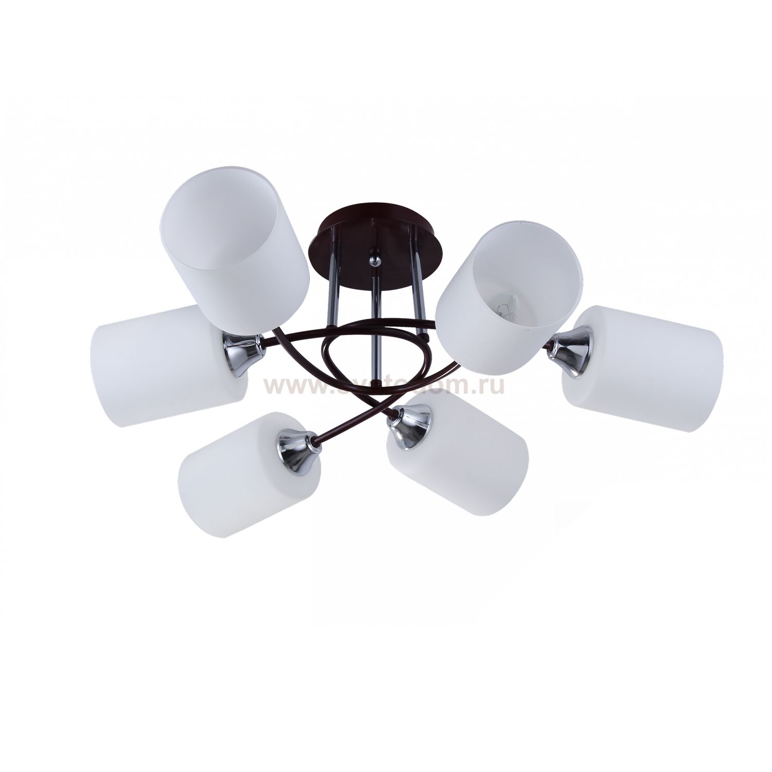 COLOSSEO optima 72158/6C венге/хром E27 6*60W