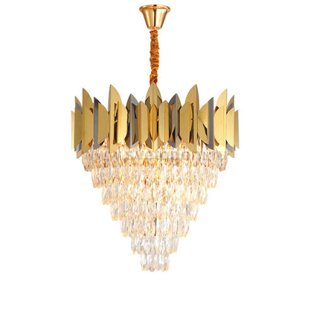 Люстра Delight 7216 L5+3 gold/black