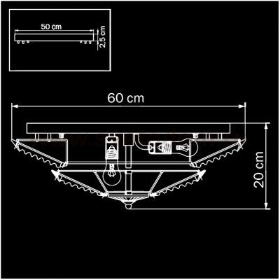 Светильник потолочный Lightstar 722080 Limpio
