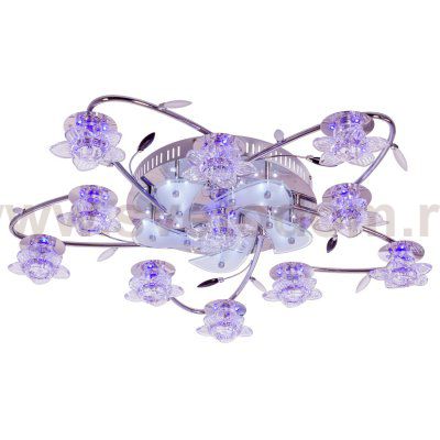 Потолочный светильник Экономсвет 7224/11CR RC WTBLLED