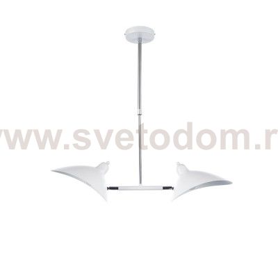 Светильник Colosseo optima 72427/2C белый/хром E27 2*60W