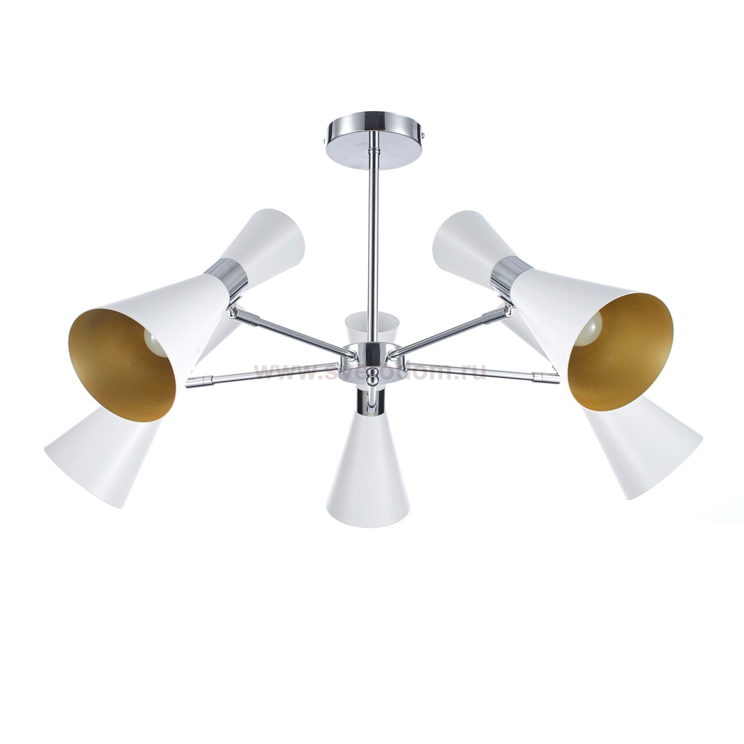 Люстра Colosseo 72428/5C белый/хром