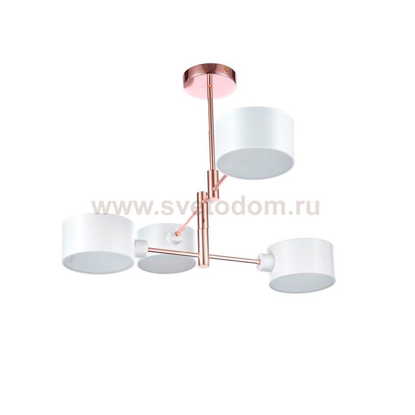 Светильник Colosseo optima 72438/4C розовое золото E14 4*60W