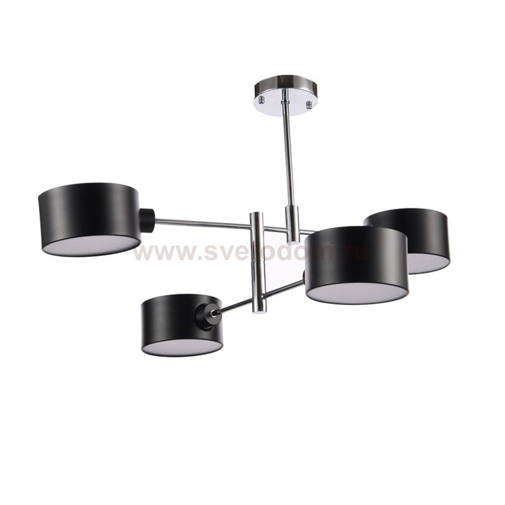 Светильник черный Colosseo 72439/4C Optiblack