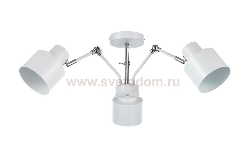 Светильник Colosseo optima 72440/3C белый/хром E27 3*60W