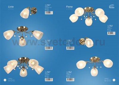 Люстра Colosseo 72502/5C LIVIA