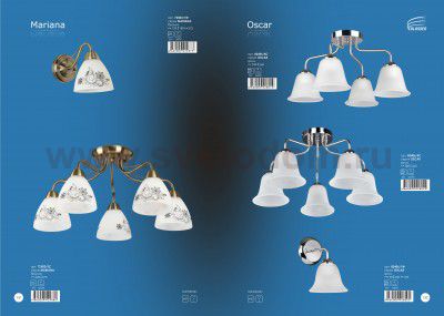 Люстра Colosseo 82406/4C OSCAR