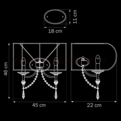 Светильник бра Lightstar 725623 Paralume