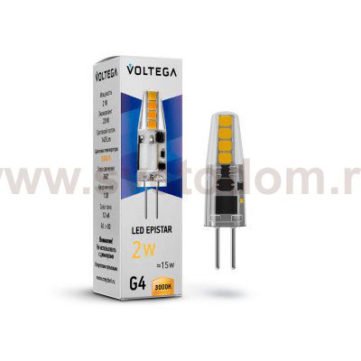 Лампочка Voltega 7261 Capsule G4