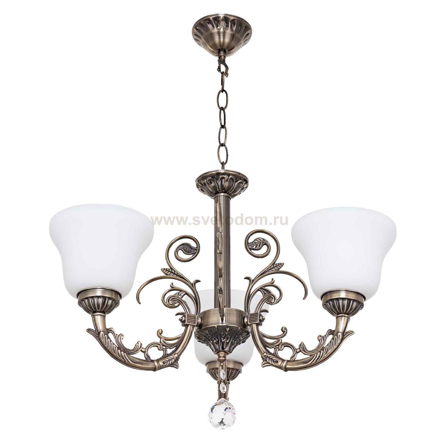 Люстра классическая Экономсвет 72706/3AB WT