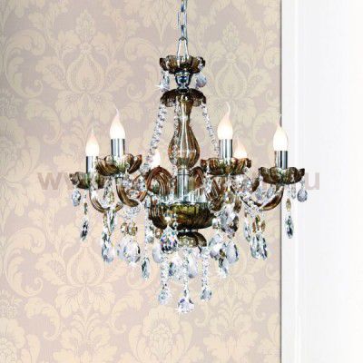 Люстра хрустальная Favourite 7286-6P Cristallo Marrone