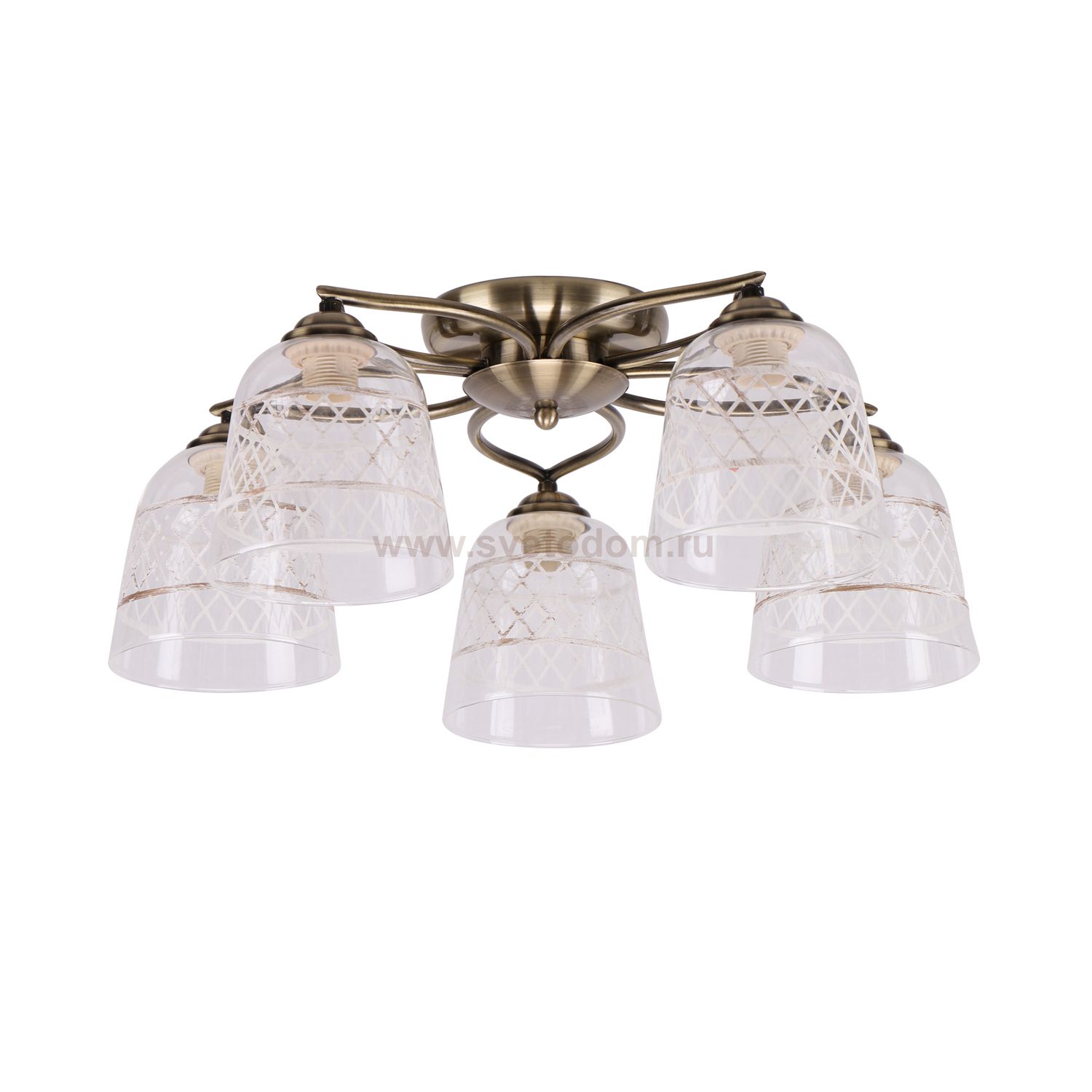 Светильник Colosseo optima 73047/5C бронза