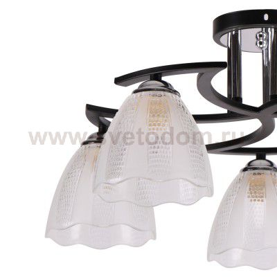 Светильник Colosseo optima 73048/5C венге/хром