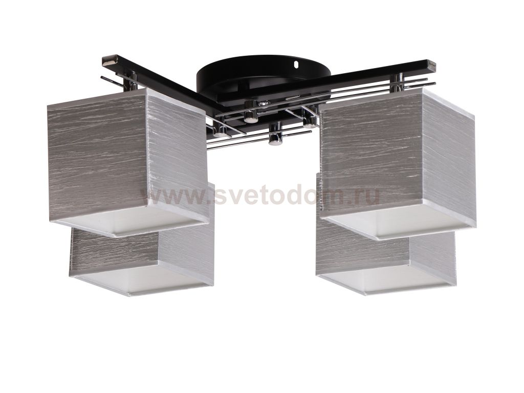 Светильник Colosseo optima 73057/4C венге/хром E27 4*60WW