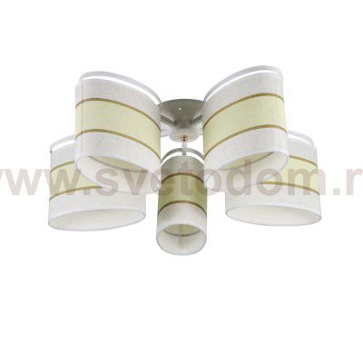 Светильник Colosseo optima 73059/5C белый E27 5*60W