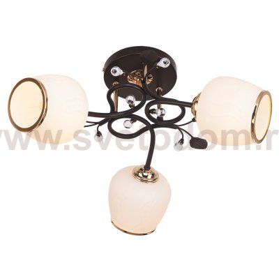 Потолочный светильник Экономсвет 7337/3RD+GD WT