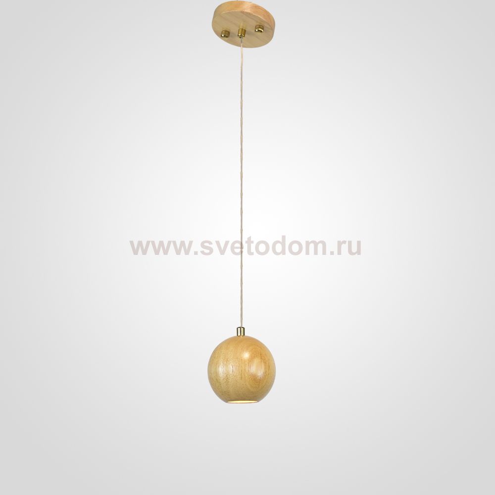 Подвесной светильник Lofter Wooden Sphere ImperiumLoft 73428-22